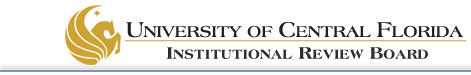 UCF IRB Logo